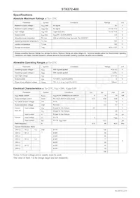 STK672-400 Datasheet Page 2