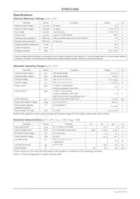 STK672-600 Datasheet Pagina 2