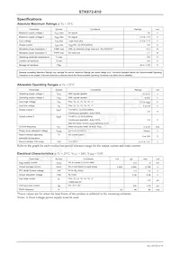 STK672-610 Datasheet Pagina 2