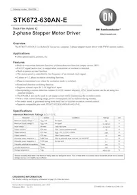 STK672-630AN-E Datasheet Cover