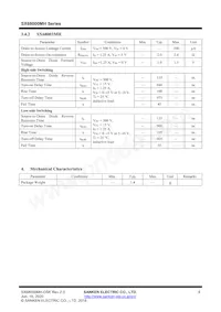 SX68003MH Datasheet Page 9