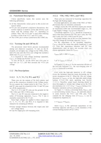 SX68003MH Datasheet Page 16
