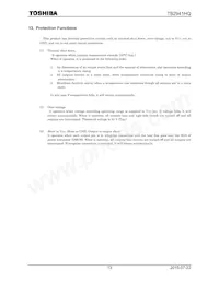 TB2941HQ Datasheet Page 13