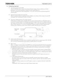 TB6586FG Datasheet Page 12