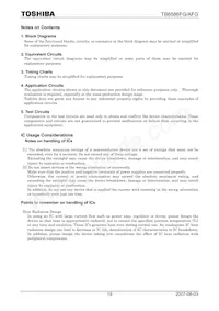 TB6586FG Datasheet Pagina 19