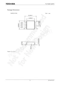 TC7WB126FK(TE85L Datasheet Page 5