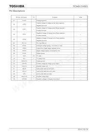 TC94B15WBG(EB Datasheet Page 3
