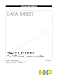 TDA1517/N3 Datenblatt Cover