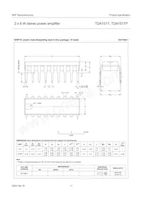 TDA1517/N3 Datasheet Page 11