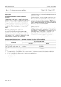 TDA1517/N3 Datasheet Page 12