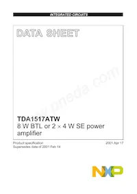 TDA1517ATW/N1 Datenblatt Cover