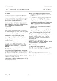 TDA1517ATW/N1 Datasheet Page 15