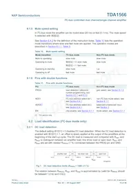 TDA1566TH/N1C數據表 頁面 10