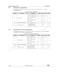 TDA7492PETR Datasheet Page 10