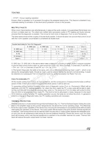TDA7563 Datasheet Page 12