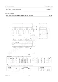 TDA8543T/N1 Datasheet Page 14