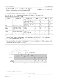 TDA8552T/N1數據表 頁面 13