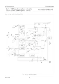 TDA8552T/N1 Datasheet Pagina 14