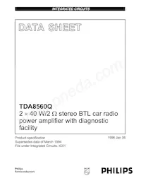 TDA8560Q/N1C數據表 封面