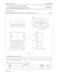 TDA8560Q/N1C Datasheet Page 15