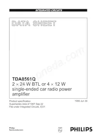 TDA8561Q/N3C Datasheet Copertura