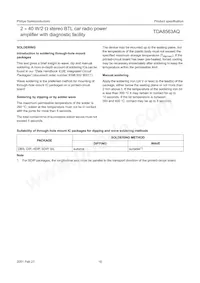 TDA8563AQ/N2C Datasheet Page 16