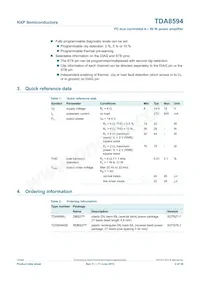 TDA8594SD/N1數據表 頁面 2
