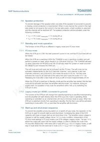 TDA8595TH/N2C數據表 頁面 8