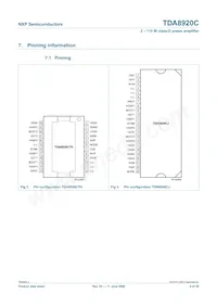 TDA8920CJ/N1 Datasheet Page 4