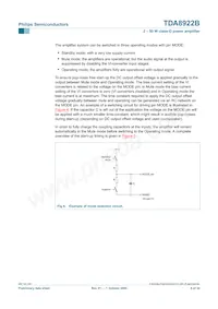 TDA8922BJ/N2 Datasheet Page 6