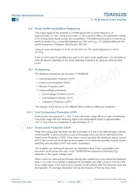 TDA8922BJ/N2 Datasheet Page 8