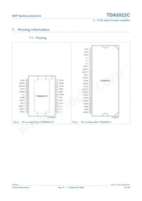 TDA8922CJ/N1 Datenblatt Seite 4
