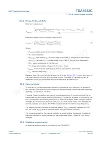 TDA8922CJ/N1 Datenblatt Seite 18