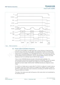 TDA8932BTW/N2 Datasheet Page 7
