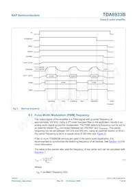 TDA8933BTW/N2 Datasheet Page 7