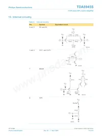 TDA8945S/N1 Datasheet Page 12