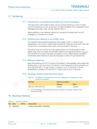 TDA8946AJ/N2 Datasheet Pagina 18