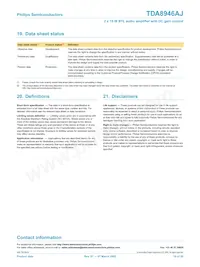 TDA8946AJ/N2 Datasheet Page 19