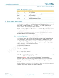 TDA8946J/N1 Datasheet Page 4