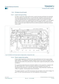 TDA8947J/N3 Datasheet Page 17