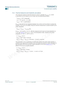 TDA8947J/N3 Datasheet Page 18