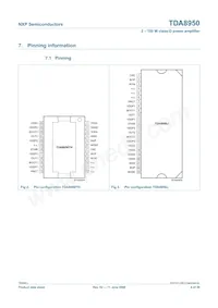 TDA8950J/N1 Datasheet Page 4