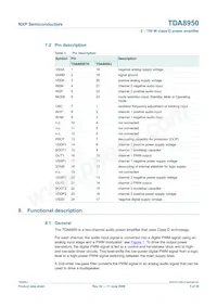TDA8950J/N1 Datasheet Page 5