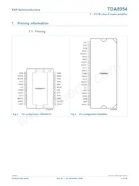 TDA8954TH/N1 Datasheet Page 4