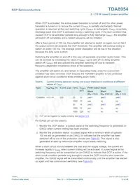 TDA8954TH/N1 Datasheet Page 12