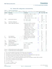 TDA8954TH/N1 Datasheet Page 21