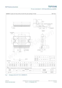 TDF8546J/N2ZU Datasheet Page 17