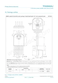 TFA9842AJ/N1 Datasheet Pagina 14