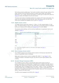 TFA9879HN/N1 Datasheet Page 18