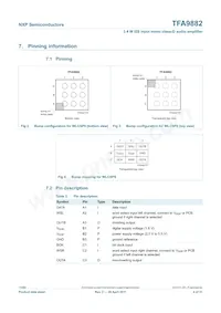 TFA9882UK/N1 Datasheet Page 4